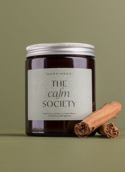 Happiness Essential Oil Candle - The Calm Society - Candle With Essential Oils