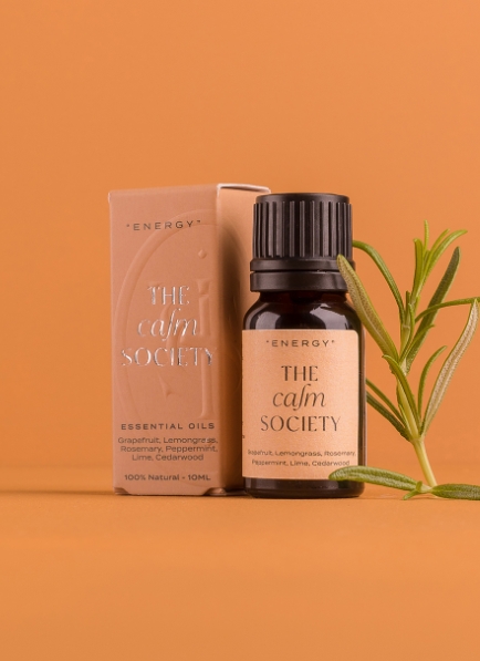 Energy Essential Oil Blend - The Calm Society - Essential Oil For Energy